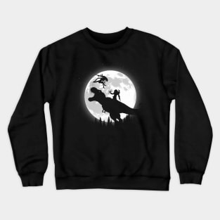 Prehistoric battle Crewneck Sweatshirt